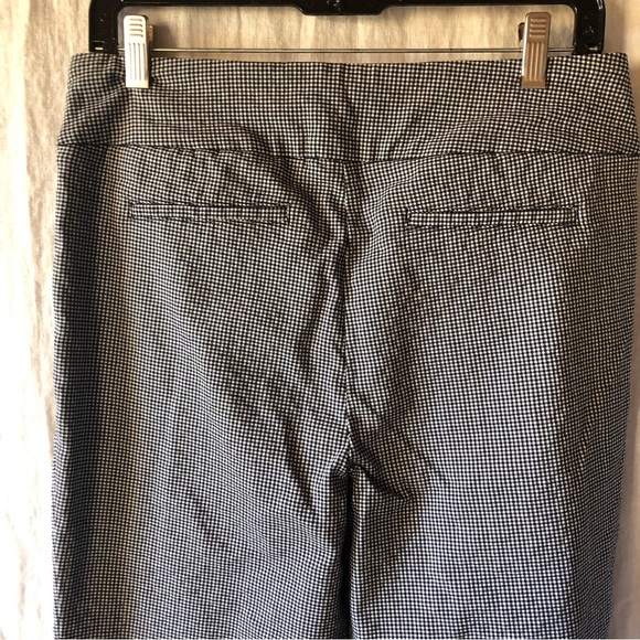 Hilary Radley pull on super stretch houndstooth black and white check pant M - Picture 4 of 7